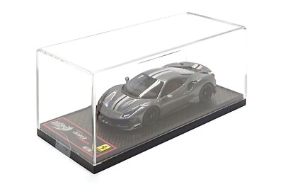 BBR Models 1:43 Ferrari 488 Pista Romans International in Grigio