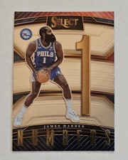 JAMES HARDEN 2022-23 Panini Select - Select Numbers #15 76ers Insert MVP