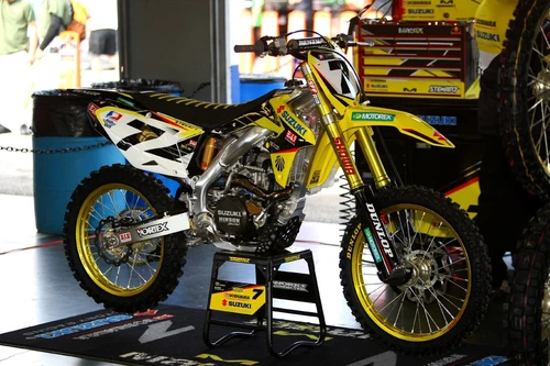 2008-2017 SUZUKI RMZ 450 Yoshimura James Stewart Graphics Kit MSG US PLATE INFO