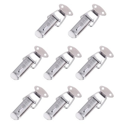 8pcs Cabinet Box Locks Federbelastete Toggle Hasps für Holzkasten