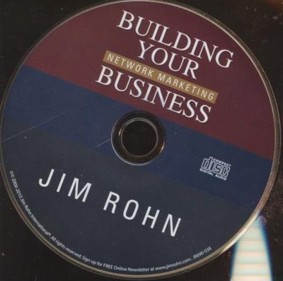 Jim Rohn: Building Your Network Marketing Business AUDIO CD opportunity profits