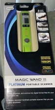 VuPoint Magic Wand III Platinum Portable Scanner ST442GA-VP, Color Screen - NEW
