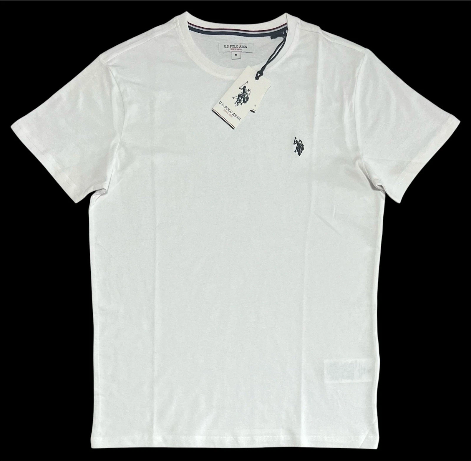 US Polo Assn Double Horsemen T-Shirt in white Colour, Size-M