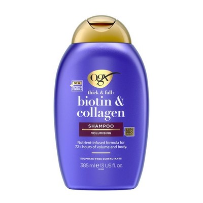 OGX Biotin and Collagen Volumising Hair Shampoo Thick and Full with Vitamin B...