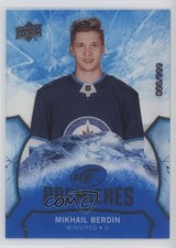 2021-22 Upper Deck Ice 2020-21 Base Premieres 66/999 Mikhail Berdin #150 6kn