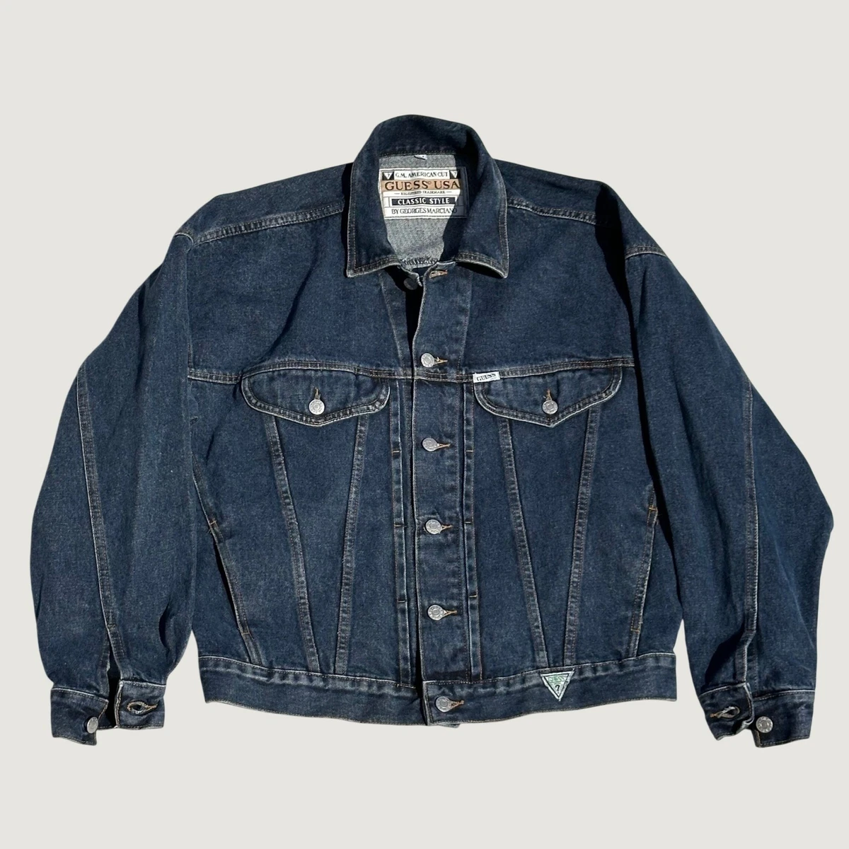 GUESS Marciano Denim Jacket In Vintage Outerwear Coats & Jackets