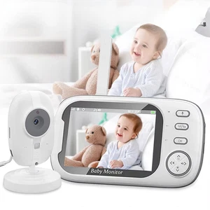 Wireless Video Baby Monitor with 3.5" screen and  Night Vision