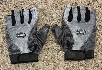 Workout Gloves Mens XL Weight Lifting Gym Training Cycling Padded Palms By Altus