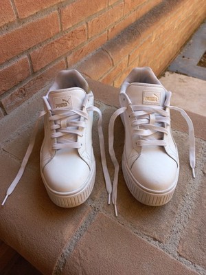 Damen Sneaker weiß. Marke Puma. Farbe weiß. Größe 42,5