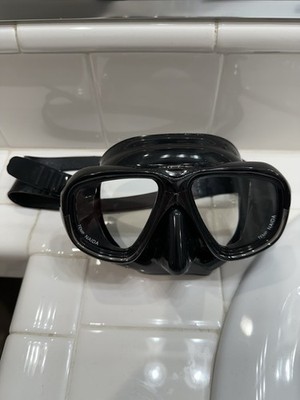 Riffe Nekton Dive Mask Black / Clear - BRAND NEW
