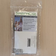 SmartKnit Seamless Moisture Wicking AFO/KAFO/SMO Socks Adult Regular Black