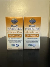 Garden of Life Raw Probiotics Ultimate Care 100 Billion 60 Veggie Capsules