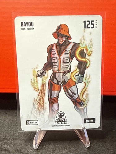 Bo Jackson Battle Arena - Bayou - Blizzard Battlefoil - Fire-#BLBF-138