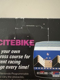 Excitebike NES CIB TESTED & WORKS W/5 Screws+Seal+Hangtab+Manual+Poster