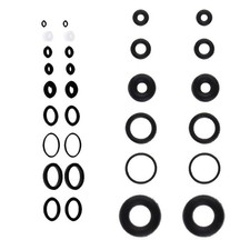 4 S&auml;tze Schwarze O-Ring-Gummidichtungen, Geeignet F&uuml;r Airbrush-Innendichtring