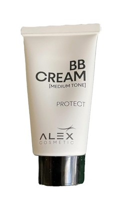 Alex Cosmetic BB Cream Medium Tone Coverage Minimize Pores Skin Cover Skin Tube