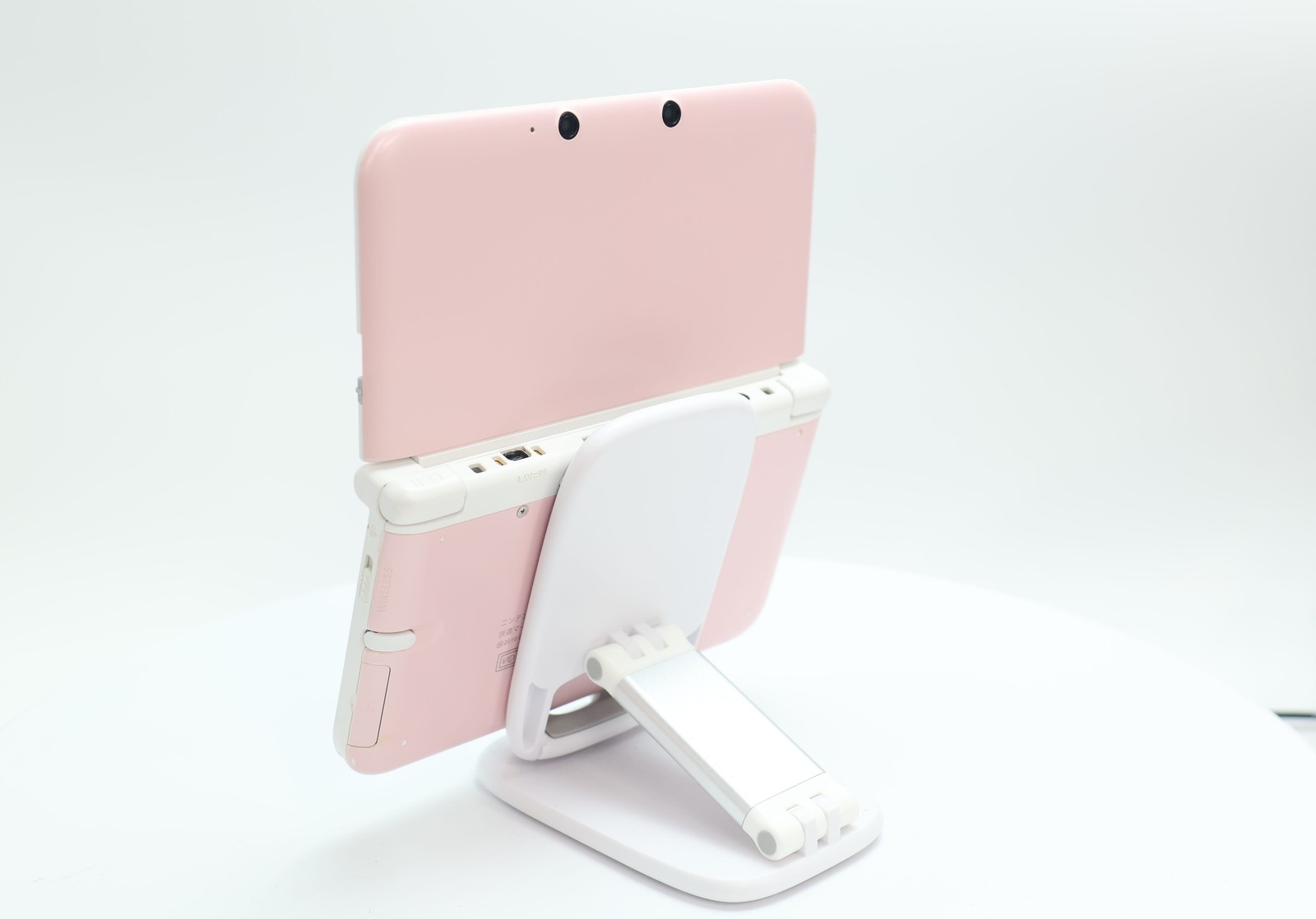 Excelente consola Nintendo 3DS XL Rosa / Blanca de región bloqueada para Japón con caja, imagen 9
