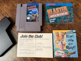 sigillo ovale Blaster Master completo di scatola nintendo nes factory nr-come nuovo