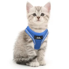 Dog Vest Harness Reflective, No-Pull Pet Harness Easy Control with Breathable...