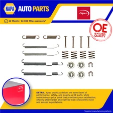 Brake Shoe Fitting Kit fits MITSUBISHI GALANT Mk4, Mk5 1.8 Rear 89 to 96 Apec
