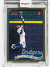 Topps PROJECT 70 Card 132 Mookie Betts by Undefeated PR: 4,133