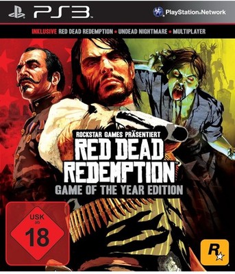 NEU und SEALED PS3 / Plastation 3 Red Dead Redemption -Game of the year edtion