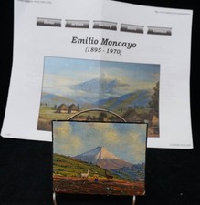 Pintura al óleo del artista ecuatoriano Emilio Moncayo de 1895-1970 (1)