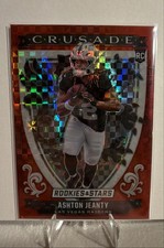 2025 Panini Rookies & Stars - Crusade Ashton Jeanty #9 Red Plaid (RC)