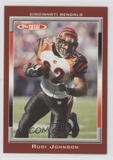 2006 Topps Total Total Red Rudi Johnson #437 0r5