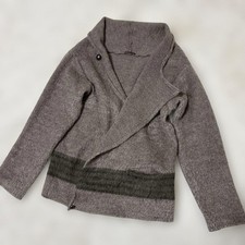 USED RARE KAPITAL ARMY BORDER MOHAIR CARDIGAN GOOD