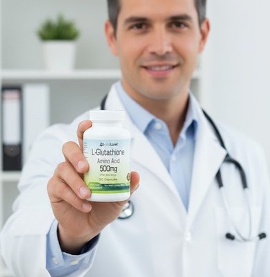 L-GLUTATHIONE Capsule 500mg Per Serving by Paklabs/
