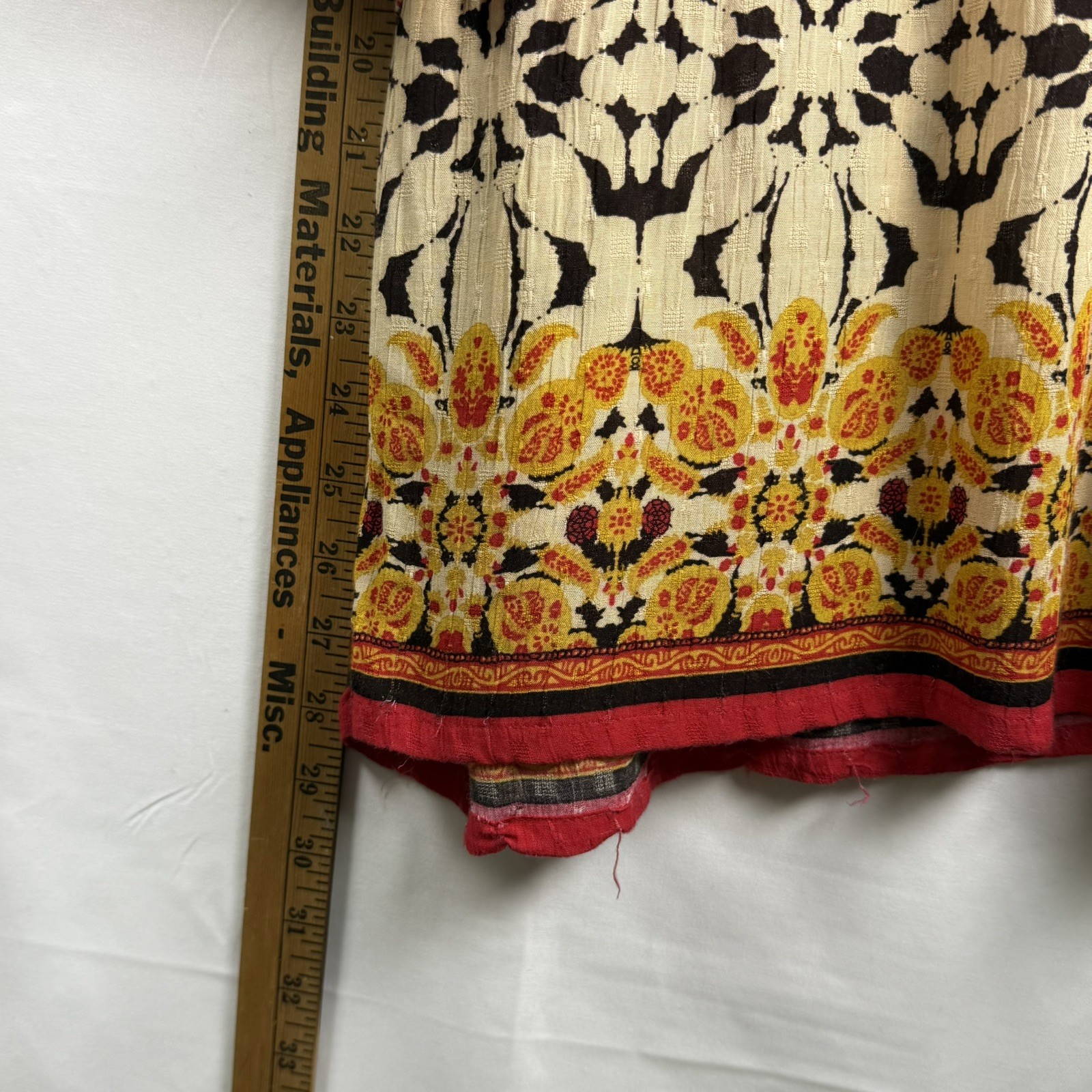 Wide leg Pants With Flowered Patterns Plus Pocket… - image 7