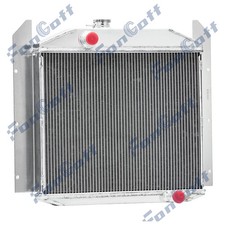 4rows Aluminum Radiator For 49-1952 Studebaker Pickup 2r52r6 2r10 2r11 Mt 4952