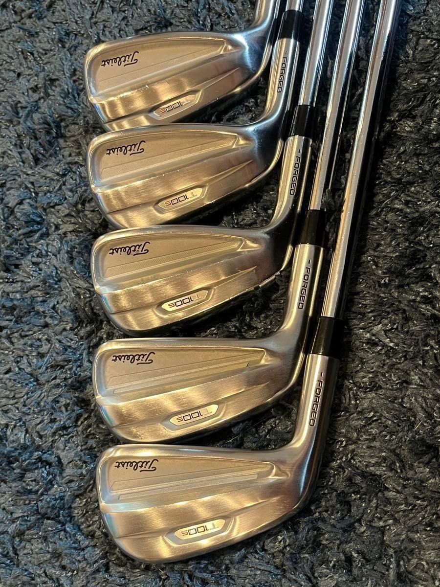 Titleist T100S Iron Set 5pc 6-Pw Nippon 105T Stiff Flex Titleist T100S Iron Set 5pc 6-Pw Nippon 105T Stiff Flex