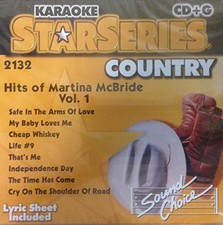 KARAOKE MARTINA MCBRIDE - Vol. 1-hits Of Martina Mcbride - CD - Karaoke
