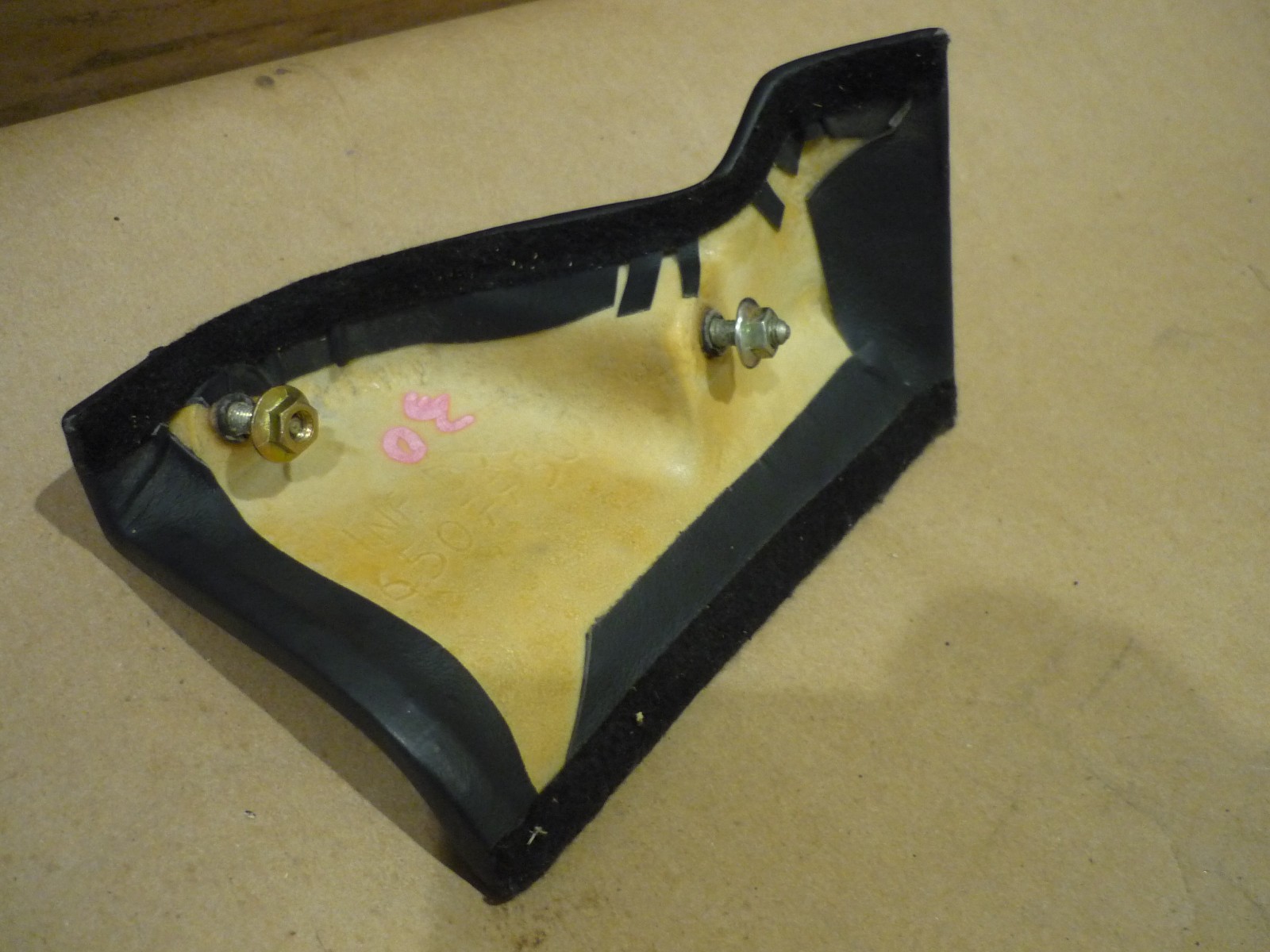 Ferrari 360 - Covered Lateral Insert For Dashboard Drawer (USED) - P/N 65077400