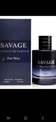 Savage for Men Extrait de Parfum Natural Spray 3.4 fl oz Regular Size