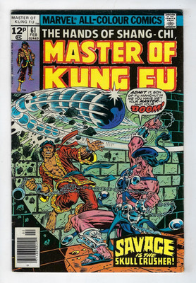 Master of Kung Fu # 61 Marvel Comics Feb 1978 VG/FN