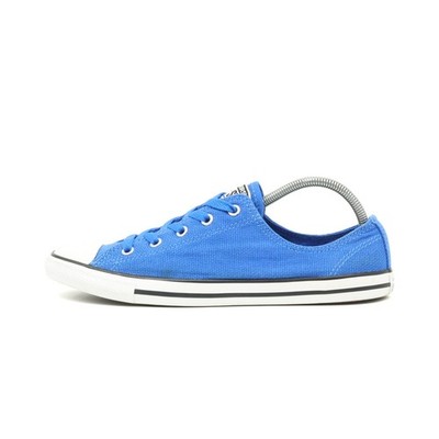 Converse Damen Chuck Taylor All Star Low Schuh Blau Textil Low-Top Sneaker EU 40