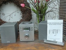 TCM Micro Stereoanlage 212839 kompakt Anlage CD Tuner Inkl. FB Lautsprecher