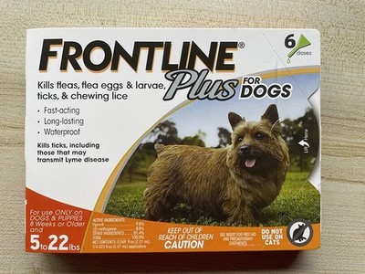 For Small Dogs 5-22 Lbs ,6 DOSES ,BRAND NEW, SEALED,US Stock,Exp 02/2028+