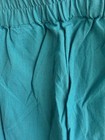 NWT Fabindia 100% Cotton Women's Pant Teal Blue Elastic Back Sz 38 Cropped XL — photo 9