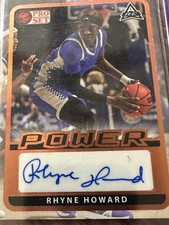 🔥 Rhyne Howard AUTO 2022 Pro Set Power RC Rookie On-Card Autograph WNBA ⭐