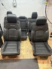 2025 1500 Ram Laramie Black Leather Crew Cab Seats