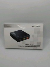 192kHz DAC Digital to Analog Audio Converter Optical Coaxial to RCA 3.5mm Adapte