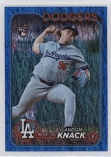 2024 Topps Update Blue Holo Foilboard 238/999 Landon Knack #US127 1ot7