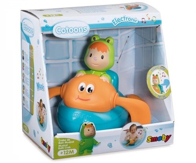 Smoby Cotoons musikalische Badekrabbe BRANDNEU