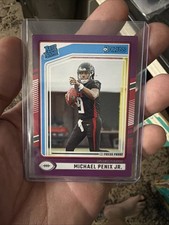 2024 Donruss Purple Press Proof Rated Rookie Michael Penix Jr