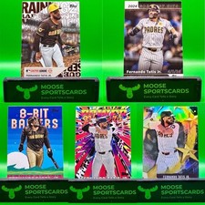 2025 Topps Series 1 Baseball Celebration Fernando Tatis Jr. 5-Card Insert Lot