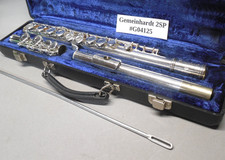 Gemeinhardt 2SP Silver Plated Flute W/ Case - NEW Pads Polished Reconditioned